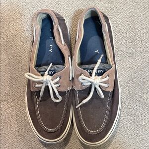 Sperry Men's Tan and Brown Boat Shoes